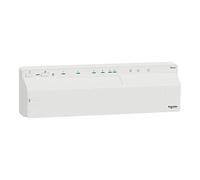 Schneider Electric Wiser Smart Home CCTFR6620 Barre de distribution pour chauffage au sol, commande manuelle ou par application, 24 V, référence CCTFR6620