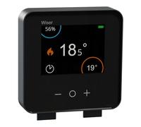 Schneider Electric Wiser Thermostat de radiateur noir avec CCTFR6401 (CCTFR6401)