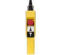 Schneider Electric Boîte à boutons suspendue XACA2073 – 2 boutons, arrêt d'urgence – 1 pc