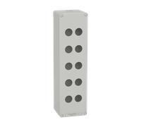 Schneider Electric XAPD5510 Boite vide grise 10 trous 22mm