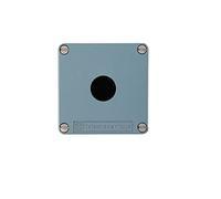 Schneider Electric XAPM1201 Harmony métallique boîte à boutons vide, 1 perçage, 49 mm Profondeur utilisable