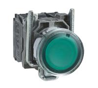 Schneider Electric Bouton à manette lumin. Harmony XB4 XB4BK123M5 1O+1F Vert Ø22 2 pos 230V