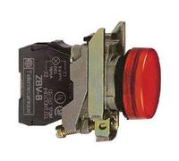Schneider Electric – Voyant lumineux DEL Harmony XB4 XB4BVM4 Ø22 Rouge 230V Vis étrier