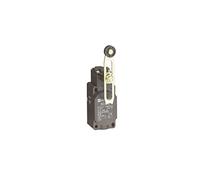 Schneider Electric XCKS141 ex OsiSwitch Plastique Interrupteur de position format standard, levier à galet thermoplastique long, tête rotative, 1NC+1NO, brusque, Pg13