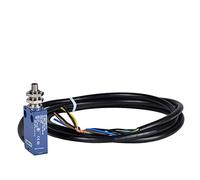 Schneider Electric XCMD21F0L1 ex OsiSwitch Métal Interrupteur de position format standard, M12 poussoir métal, 1NC+1NO, brusque, 1 m longueur de câble