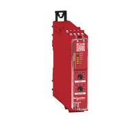 Relais de sécurité Schneider Electric, Harmony XPSU, 6 fonctions, 1 circuit, PLC/SIL1, 1 W, diagnostic, 24 V CA/CC, à vis XPSUAB11CP