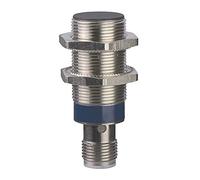 Schneider Electric XS518B1PAM12 Métal Détecteur Inductif XS5, Cylindrique M18, 5 mm Portée Nominale, 1 F, M12 Connecteur, PNP, 50 mm Longueur, 12-24V DC