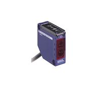 Schneider Electric XUK0ARCTL2 Plastique Détecteur Photoélectrique Universel XUK, Multimode, Compact 50 x 50, 30m Portée Nominale, 1 O+1 F, 2 m Câble, 24-240V DC