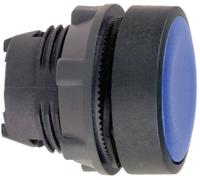 Schneider Electric ZB5AA1 Harmony ZB5AA1 Bouton-poussoir avec pavé à touches, actionneur plat 1 bouton blanc décrochage par