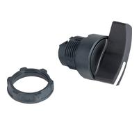 ZB5AJ2 - Sélecteur Ø 22 mm, 2 positions, verrouillage L+R, noir