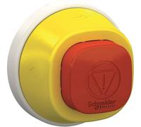 Schneider Electric ZB5AS84W2B Bouton darrêt durgence illuminable 24 V IP66, IP67, IP69, IP69K 1 pc(s) Piece