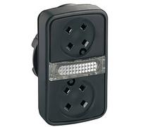 Schneider Electric ZB5AW7A9 Élément frontal de bouton-poussoir à double touche 1 pc(s)