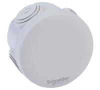 Schneider ENN05001 - Boite de dérivation Mureva Box - IP55 + embouts - ?60 mm - gris