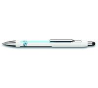 Schneider Epsilon Touch Stylo à bille rétractable, XB Blau/Schaftfarbe: weiß-blau
