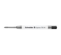 Schneider Express 735 M Recharge Internationale Grande Capacité Pour Stylo Bille Encre Permanente Noire Lot De 10