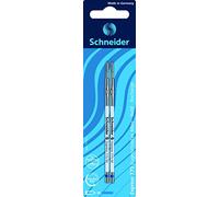 Schneider-express 775 pour stylos à bille, permanent, m, bleu, emballage blister de 2