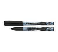Schneider Fineliner Topliner 911 Stylo Roller Pointe Remplaçable 0,4 Mm Noir Lot De 10
