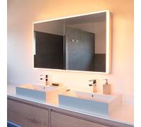 Schneider GLOW classic Armoire de toilette, 2 portes, 182.100.02.50, PLU1 100/2/HCL