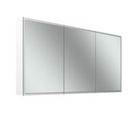 Schneider GLOW D2W Armoire de toilette, 3 portes 50/50/50cm, 1513x136x736mm, éclairage périphérique, Dim2Warm, 218.151.02.02, Exécution: norme UE/corps blanc