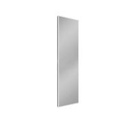 Schneider GLOW HCL miroir lumineux, éclairage LED tout autour, 460x1800mm, 166.247.01.4101, Couleur: Noir mat avec système de sonorisation