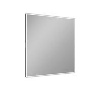 Schneider GLOW HCL miroir lumineux, éclairage LED tout autour, 800x760mm, 166.280.01.4101, Couleur: Noir mat avec système de sonorisation