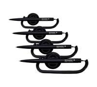Schneider Klick-Fix Stylo à bille avec porte-stylo Noir (Lot de 4)