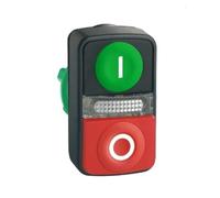Schneider Electric Élément frontal de bouton-poussoir ZB5AW7L3741 à double touche 1 pc(s)