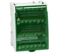 Schneider Electric - Linergy DS - Répartiteur étagé tétrapolaire - 100A - 4x7 trous - LGY410028