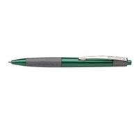 Schneider Loox Lot de 20 stylos à bille à pointe rétractable Zone grip douce Encre bleue indélébile Vert G