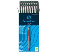 Schneider 135504 Schneider Stylo à bille LOOX vert Couleur de l'encre vert, 20 pcs.