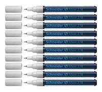 Schneider Lot De 10 Marqueurs Peinture Maxx 278 Blanc
