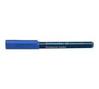 Schneider Lot de 10 marqueurs permanents à pointe fine Maxx 240 Bleu Bleu G