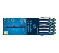 Schneider Lot De 10 Rollers À Encre One Hybrid C 05 Vert