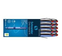 Schneider Lot De 10 Rollers À Encre One Hybrid N 03 Rouge
