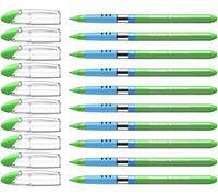 Schneider Lot de 10 stylos à bille Slider Basic - Couleur de la tige : transparent