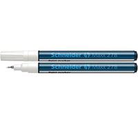 SCHNEIDER Lot de 3 Marqueurs peinture Maxx 278 Pte Fine 0,8 blanc