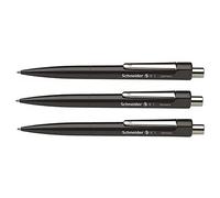 SCHNEIDER Lot de 3 Stylos à bille K1 noir Pte Moyenne Noir