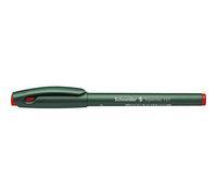 SCHNEIDER Lot de 3 Stylos feutre Topwriter 157 pointe moyenne 0,8mm rouge