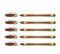 SCHNEIDER Lot de 5 Feutres Fineliner Xpress Pte Fine 08 rouge