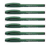 Schneider Pen Topwriter 147 Schneider Punta en fibre de 0,6 mm. Noir, Vert