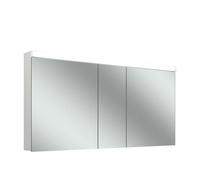 Schneider LOW basic 15 LED Armoire de toilette avec éclairage, 3 portes 60/30/60cm, 1495x147x747mm, 171.550.01.0201, Exécution: norme CH/corps blanc/3000K