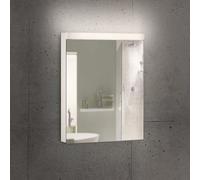 Schneider LOW basic Armoire de toilette, 1 porte, 171.250.02.0201, LOB 50/1/LED