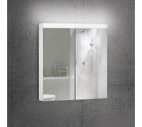 Schneider LOW basic Armoire de toilette, 2 portes, 171.280.02.02, LOB 80/2/LED