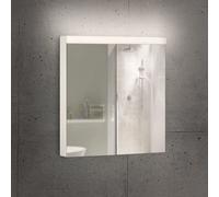 Schneider LOW basic Armoire de toilette, 2 portes, 171.280.02.0201, LOB 80/2/LED