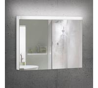 Schneider LOW basic Armoire de toilette, 2 portes, 171.300.02.02, LOB 100/2/LED
