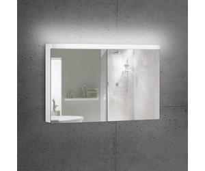 Schneider LOW basic Armoire de toilette, 2 portes, 171.320.02.02, LOB 120/2/LED