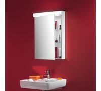 Schneider LOW Line Armoire de toilette, 1 porte, 151.260.02.02, LOW 60/1/LED