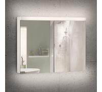 Schneider LOW plus Armoire de toilette, 2 portes, 172.100.02.0201, LOP 100/2/LED