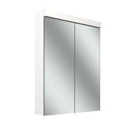 Schneider LOW plus Armoire de toilette, 2 portes, 172.064.02.02, LOP 60/2/LED/R