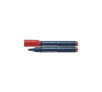Schneider Marqueur Permanent 133 Pointe Biseautée, Encre Rouge
